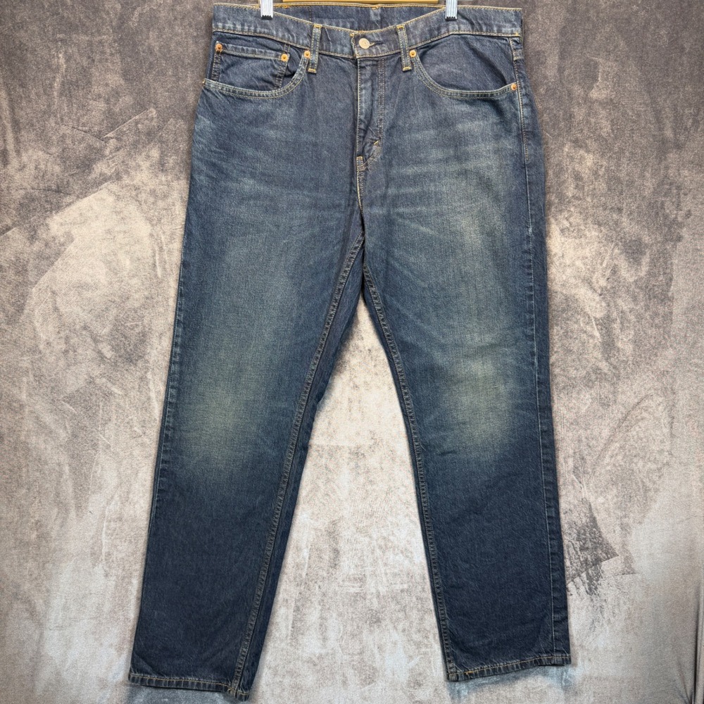 Levis 559 Jeans Mens Blue Relaxed Straight 34x32 Denim Casual Classic Workwear